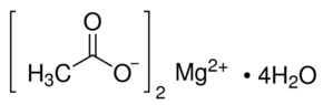 Magnesium Acetate Chemical Structure
